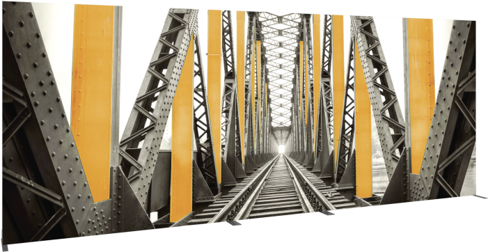 Vector Frame Rectangle 07 Fabric Banner Display - American Industrial I Framed Print - Black - 126cm (700x700), Png Download