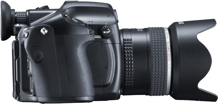 Pentax 645z Camera Side View Transparent Image - Pentax 645d 40.0 Mp Dslr Camera - D-fa 645 55mm F2.8 (750x750), Png Download