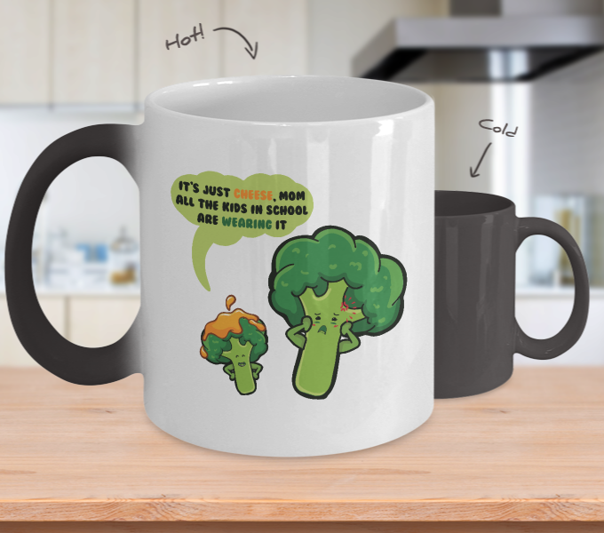 Not Yelling Italian Color Changing Mug - Magic Mug - World Domination - Cat Gift For Men, Funny (530x468), Png Download