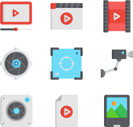 Video & Camera 50 Icons - Video Camera (600x564), Png Download