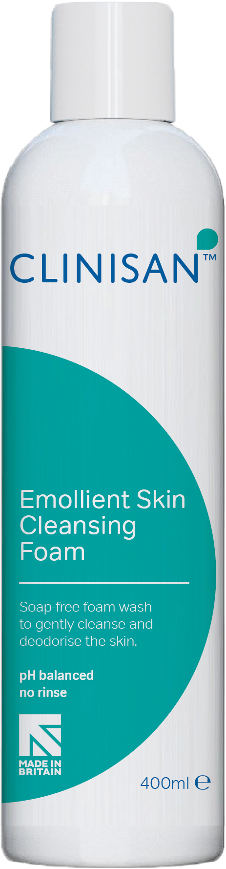 Clinsian Sef400 - Clinisan Emollient Skin Cleansing Foam - 200ml (3334x2501), Png Download