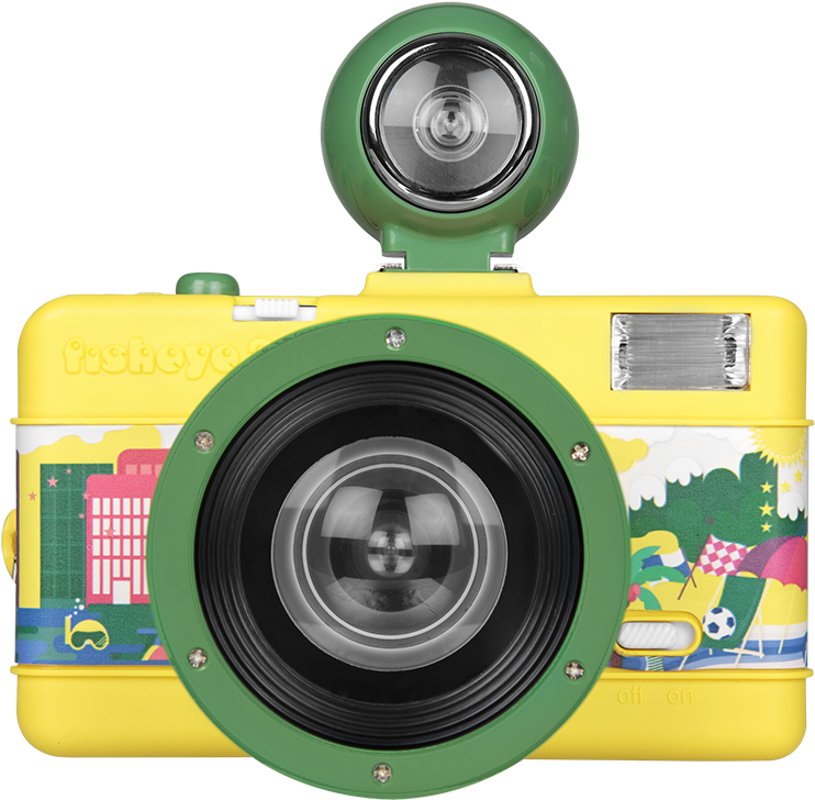 2 Brazilian Summer - Lomography Fisheye No.2 35mm Camera (900x836), Png Download