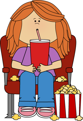 A Clipart Movie - Kids Movie Clipart (335x484), Png Download