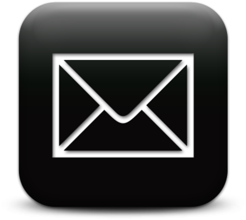 Mail Button Free Images At Clker Com Vector Clip Art - Black Email Icon (600x600), Png Download