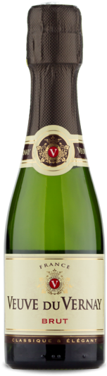 Mini Wine Bottles Mini Champagne Bottles Personal Wine - Veuve Du Vernay Mini (200x600), Png Download