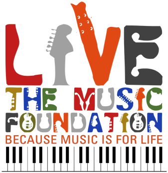 Live The Music Foundation Logo - Music School (346x366), Png Download