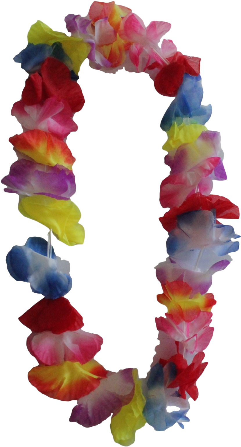 12 X Hawaiian Flower Leis Assorted Luau Beach Lei Party - Artificial Flower (895x1600), Png Download