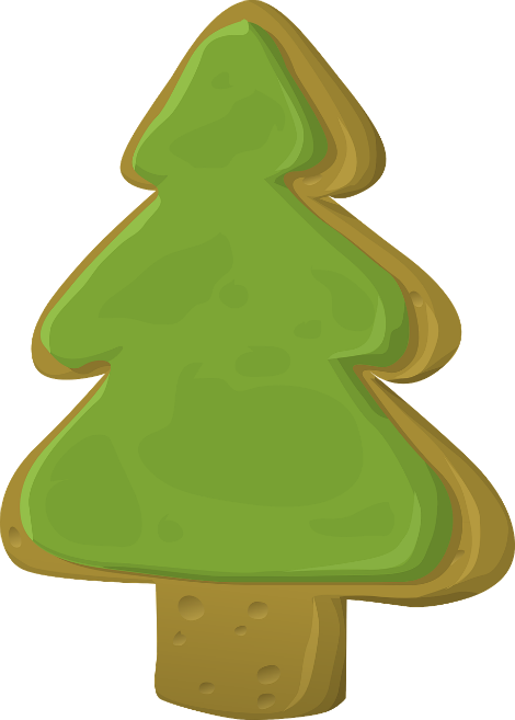 Challenge Of Christmas Cookies And What To Do About - Christmas Tree Cookie Png (470x657), Png Download