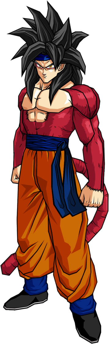 Goken Ssj4 Dragon Ball (900x1200), Png Download