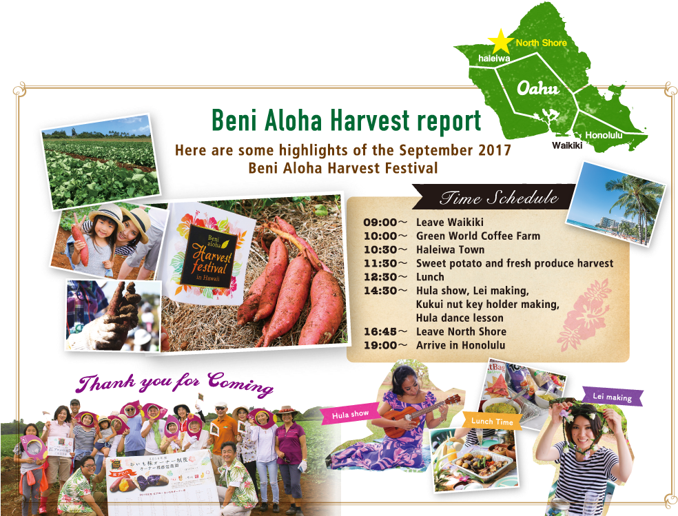 Beni Aloha Harvest Report - Flyer (1000x749), Png Download
