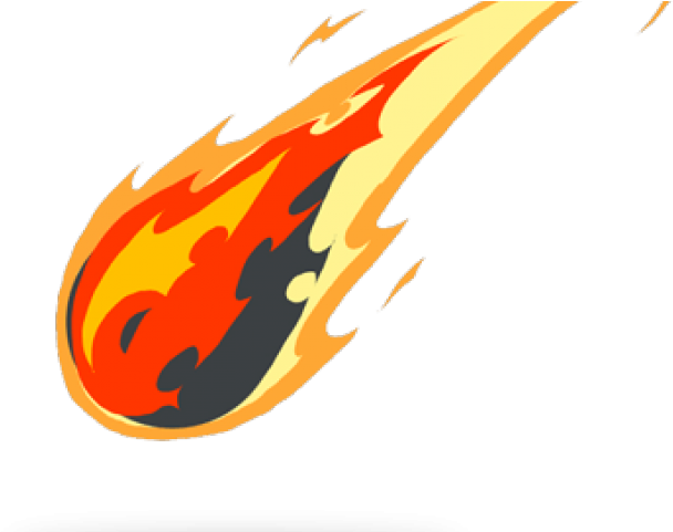 Comet Clipart Fireball Whiskey - Comet Png (640x480), Png Download