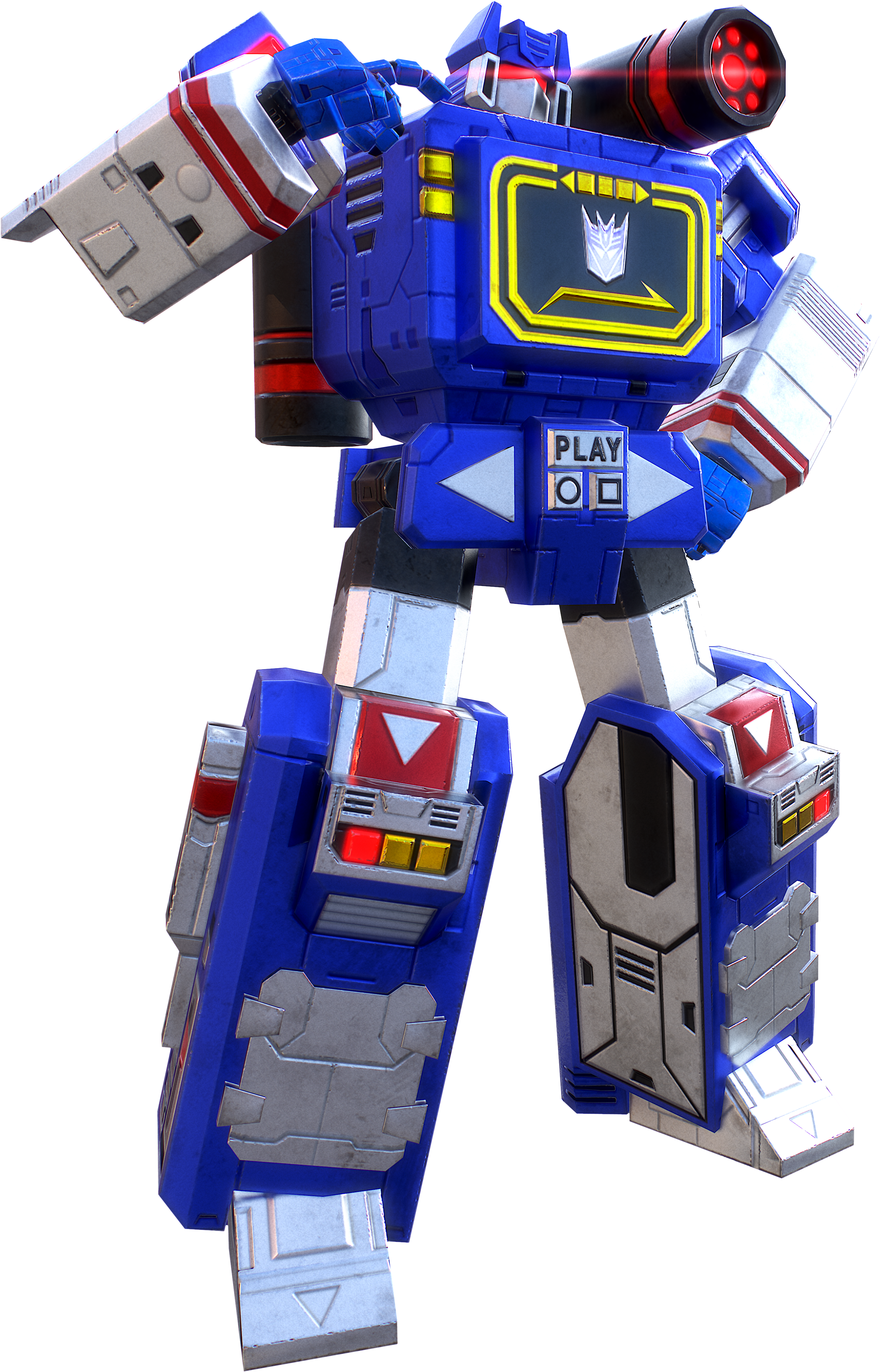 "earth Wars" Press Release - Decepticon Soundwave (2844x4340), Png Download