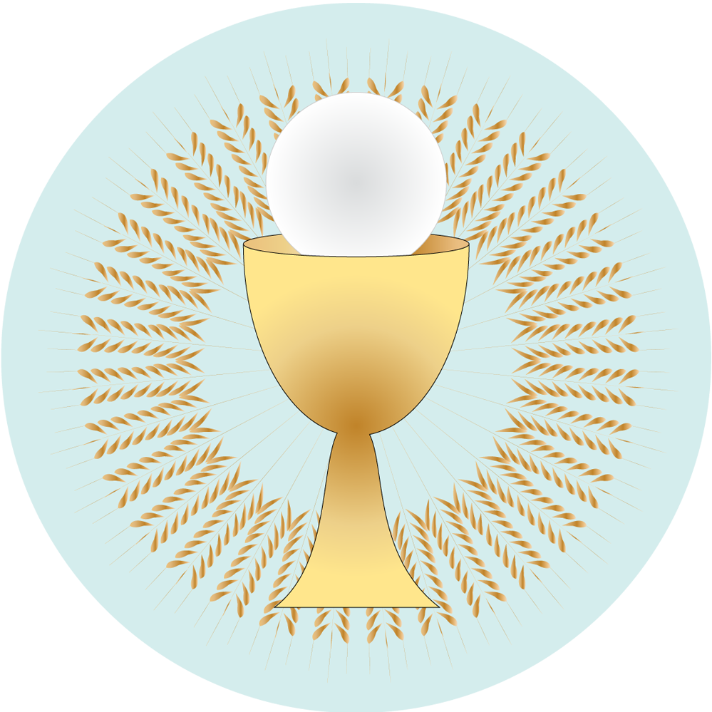 First Communion Png - Circle (999x999), Png Download
