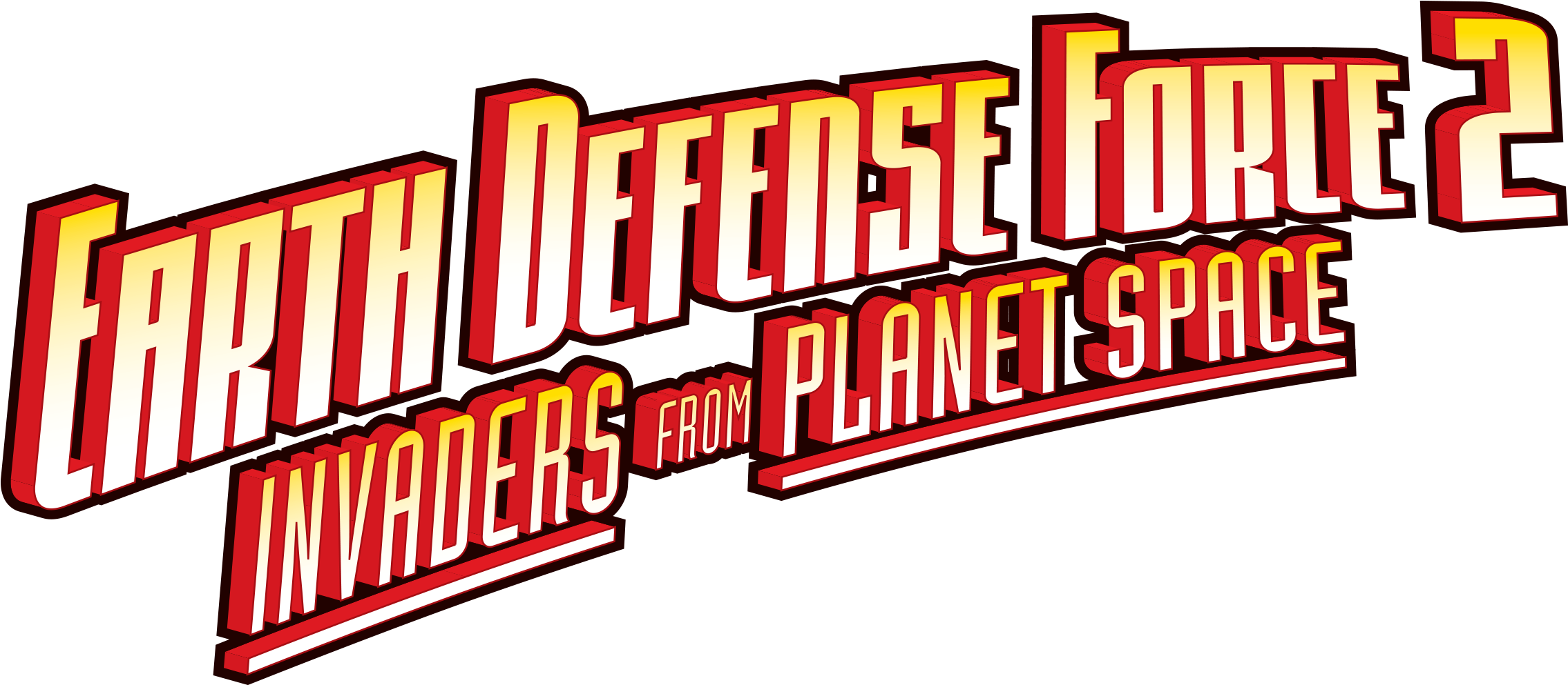Giant Alien Saucers, Giant Bugs, And Giant Robots Are - Global Defence Force (2320x1015), Png Download