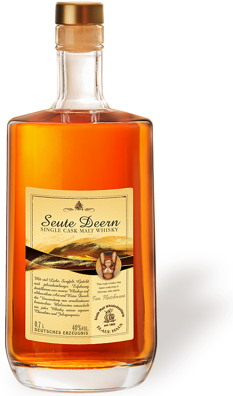 Blaue Maus 9 Years - Blaue Maus Whisky (520x800), Png Download