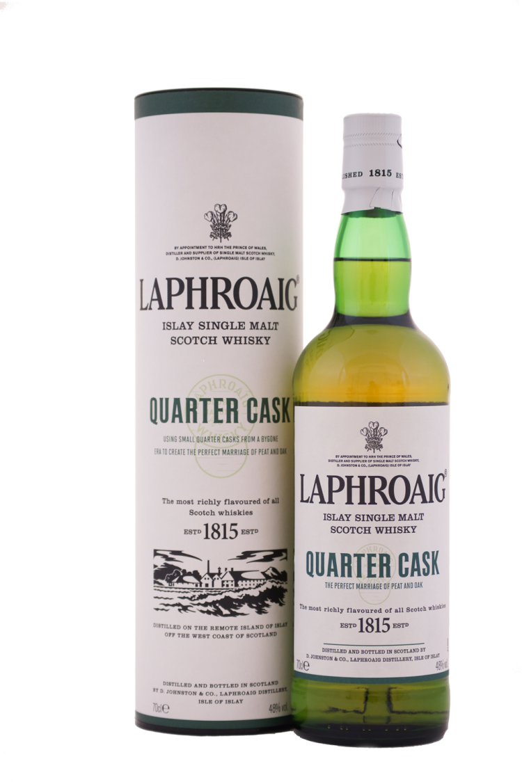 Laphroaig Quarter Cask Whisky Online Kaufen Fireball - Laphroaig Qa Cask Islay Single Malt Scotch Whisky (750x1124), Png Download