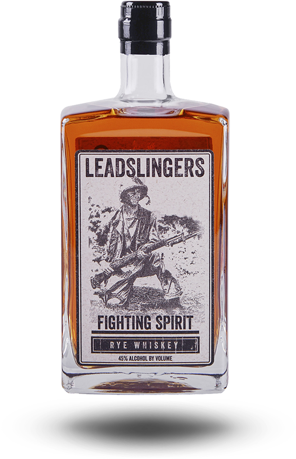 Fighting Spirit Rye - Leadslinger Whisky (576x964), Png Download