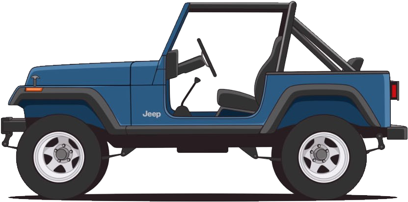 Jeep - 1987 - - Jeep Cj5 Png (1680x927), Png Download