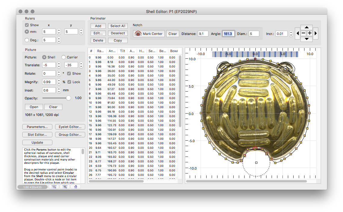 During Centering And Dragging Operations, Plaque Models - Circle (1144x715), Png Download