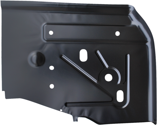 Jeep Wrangler Rear Floor Pan Front Section Driver Side - Nightstand (650x542), Png Download