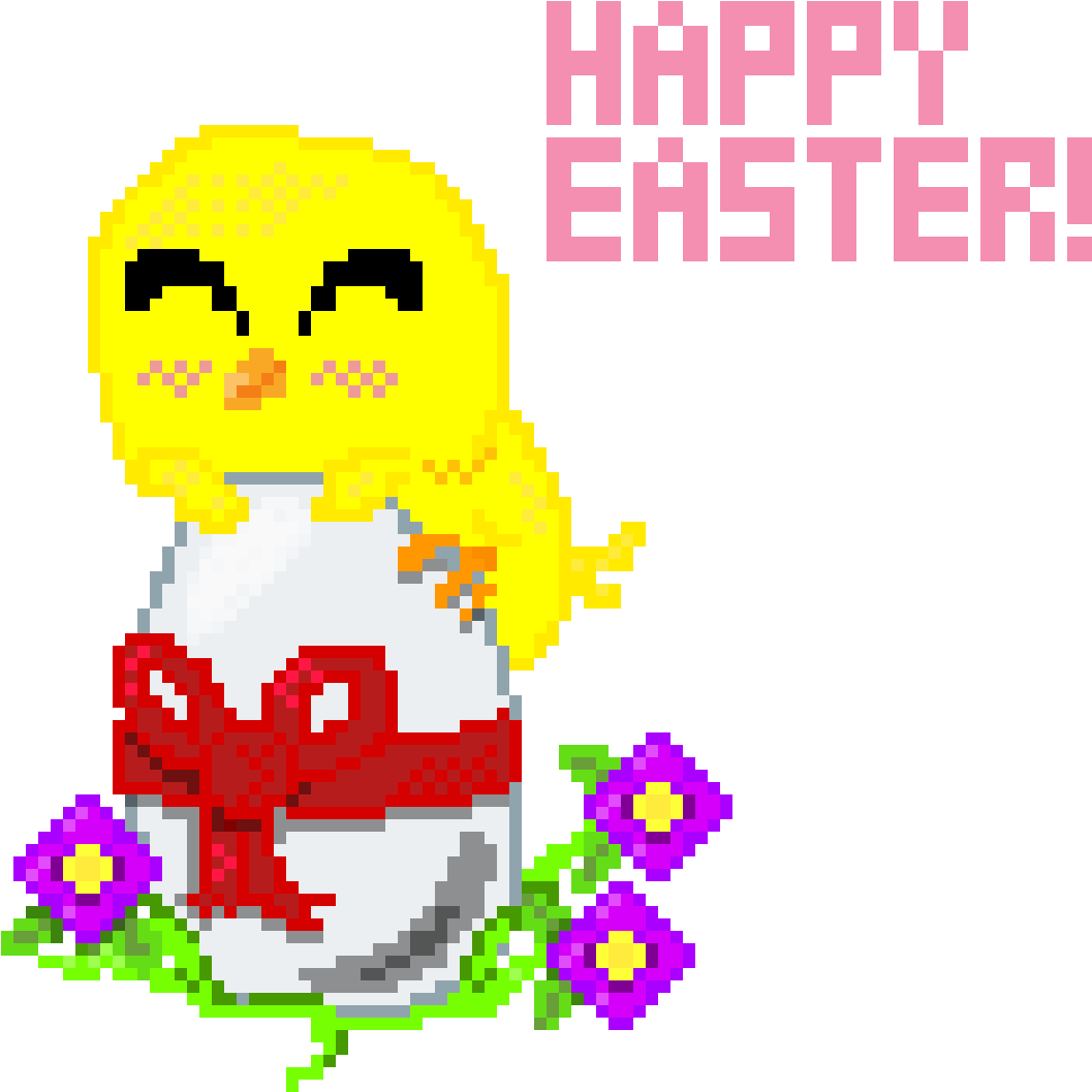 Happy Easter - Cartoon (1200x1200), Png Download