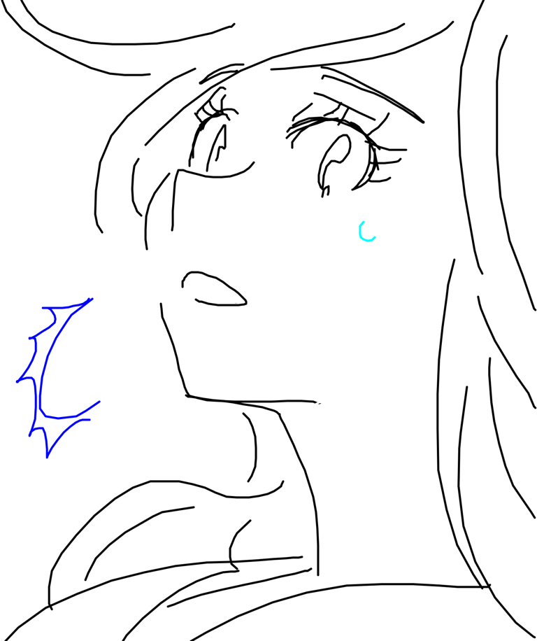 Line Art (768x916), Png Download