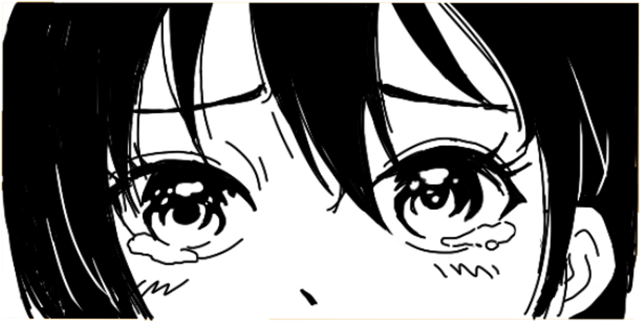 Kawaii Sticker - Moka Fang (1024x919), Png Download