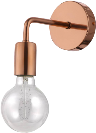 Pot Loft, Copper - Kinkiet Łazienka Miedziany (575x575), Png Download