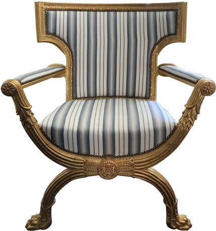 Curule Chair Transparent Png - Office Chair (736x460), Png Download