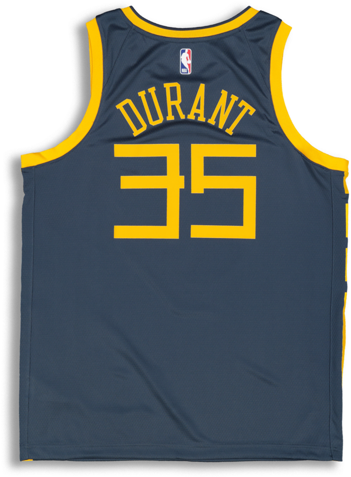 Shop Nike Golden State Warriors Kevin Durant 35 City (1024x1024), Png Download