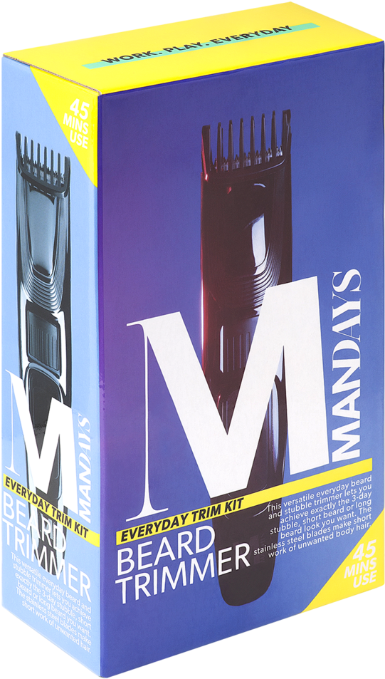 Beardtrimmer - - Box (1000x1000), Png Download