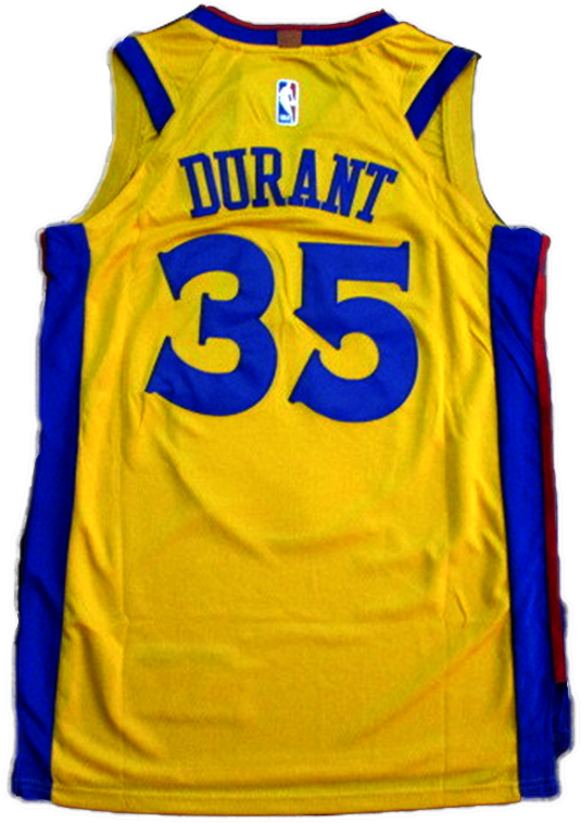 Camisa Golden State Warriors Kevin Durant - Framed Kevin Durant Jersey (800x800), Png Download