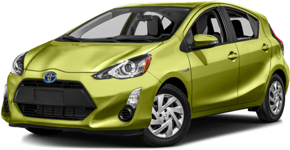 2016 Toyota Prius C - 2017 Prius C Orange (640x480), Png Download