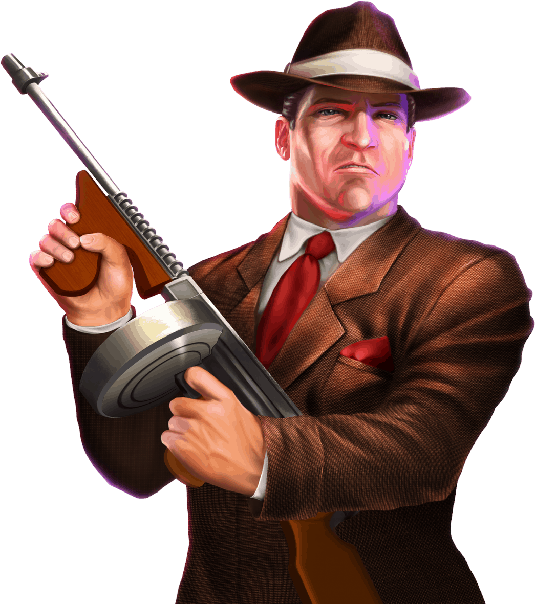 Gangster Paradise™ - Gun Barrel (1184x1200), Png Download