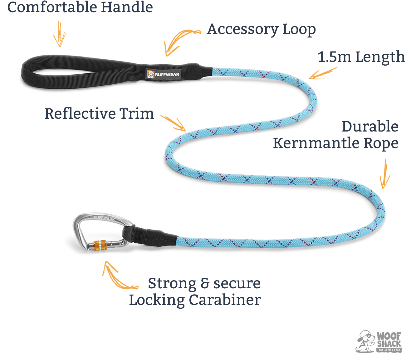 Ruffwear Knot A Leash - Wire (1300x1300), Png Download