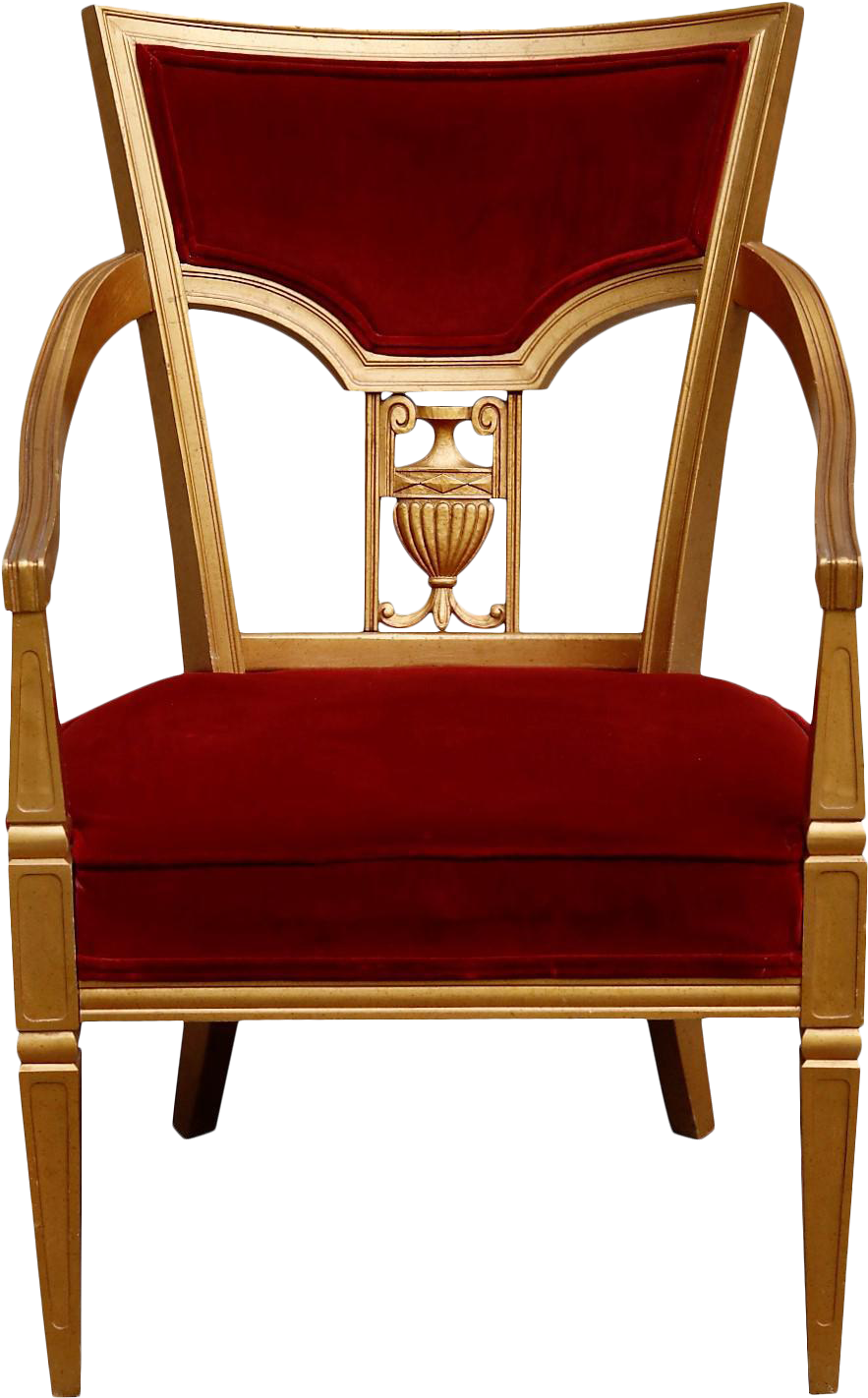 Royal Throne Chair - Futon Pad (1180x1769), Png Download