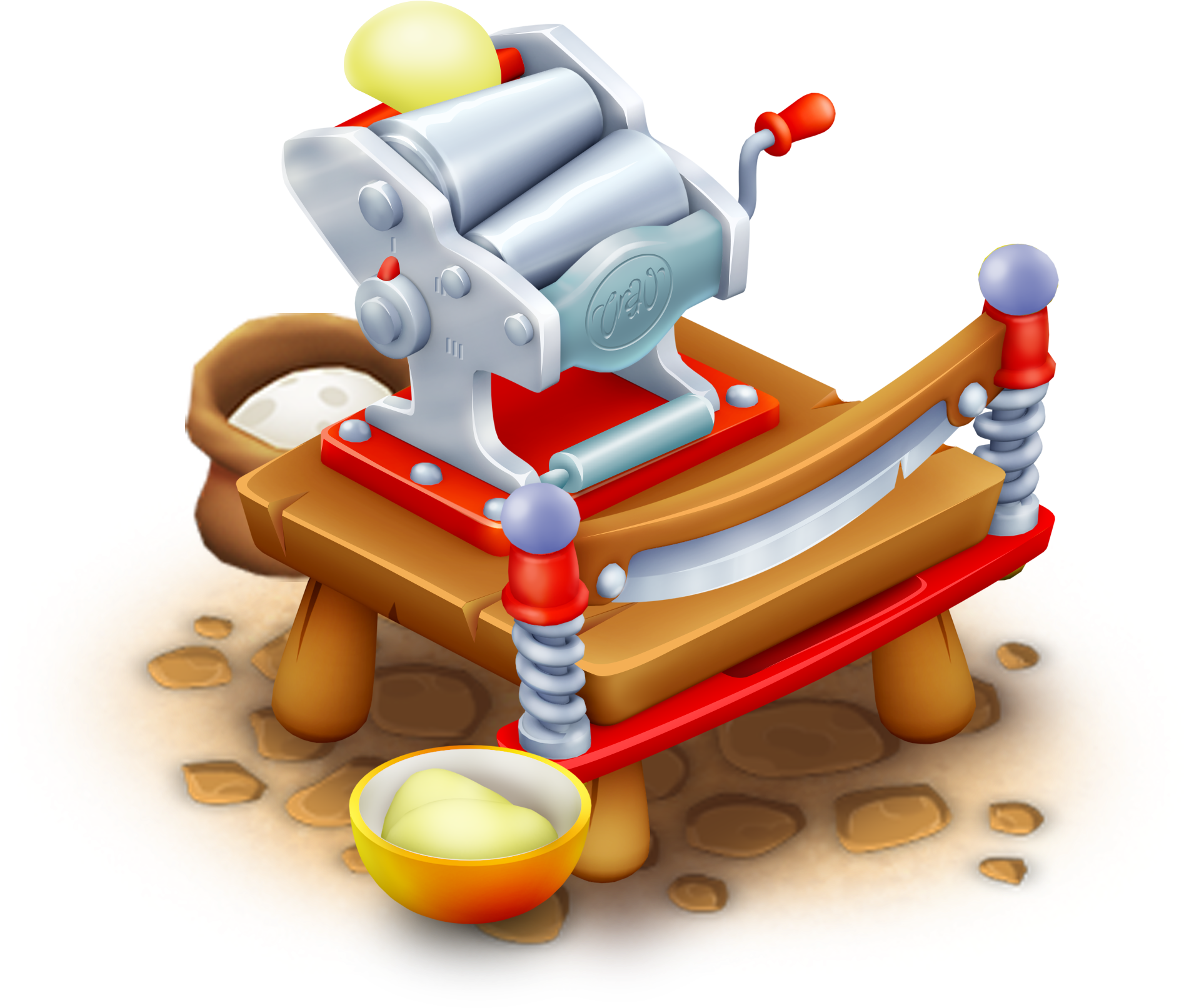 Library Pasta Maker Hay Day Wiki Fandom Powered - Hay Day Pasta Maker (1893x1893), Png Download