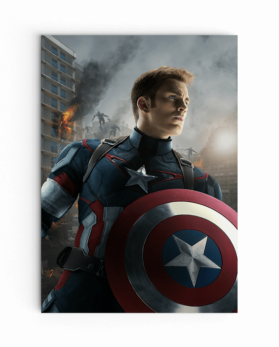 Captain America Shield Film (930x1156), Png Download