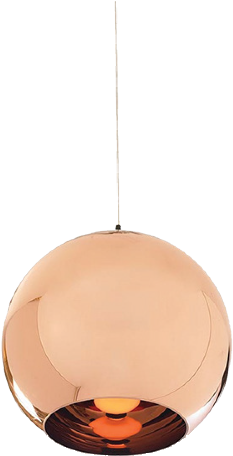 A - Tom Dixon Mirror Copper (558x1000), Png Download