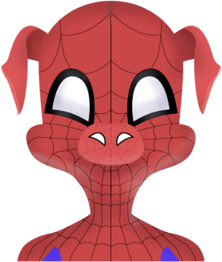 Spider-ham - Cartoon (712x570), Png Download
