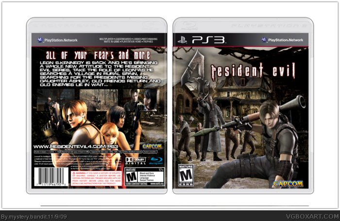 Resident Evil 4 Box Art Cover - Ps3 (700x455), Png Download
