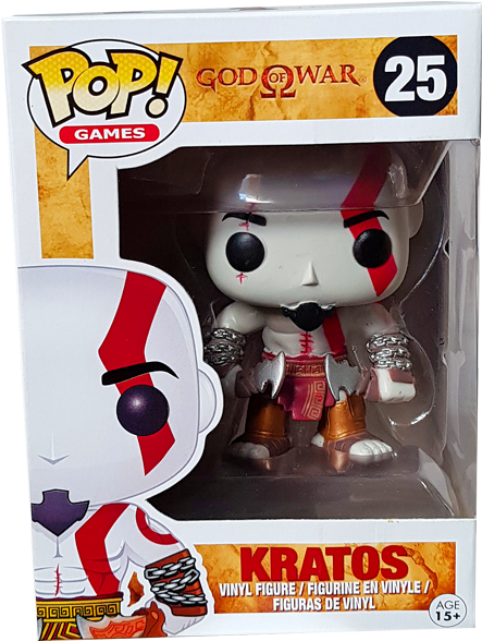 God Of War - Funko Pop Black Kratos (600x600), Png Download