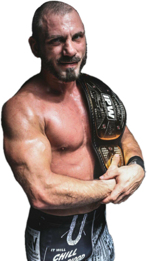 Austin Aries Png - Ipw Uk World Championship (505x851), Png Download