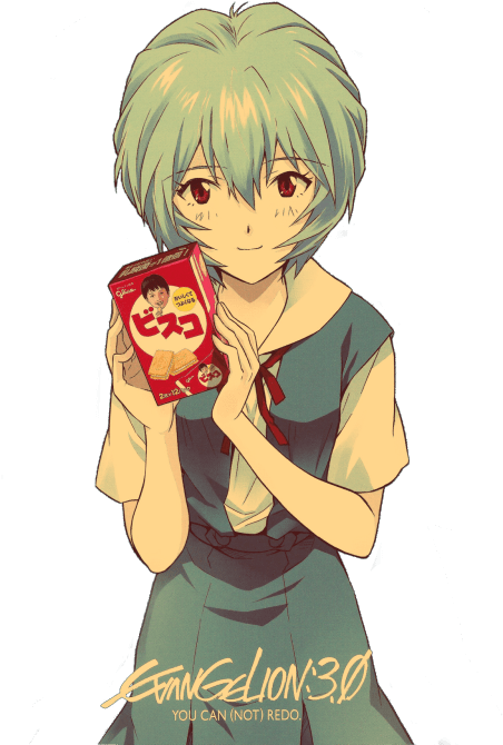 Neon Genesis Evangelion Rei Png (500x719), Png Download