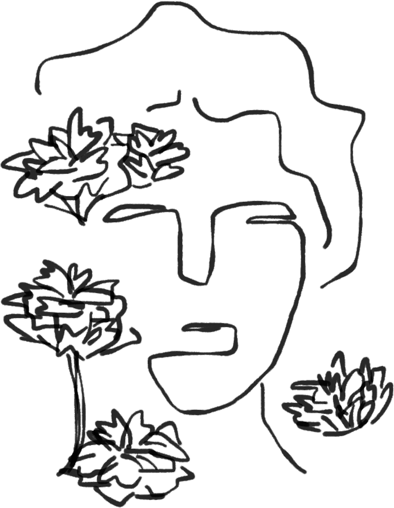 Capricorn - Line Art (1080x1080), Png Download