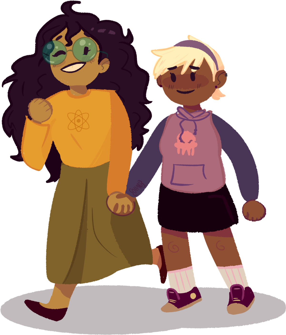 I'm Back From The Dead Have A Jaderose Doodle - Cartoon (1280x1430), Png Download