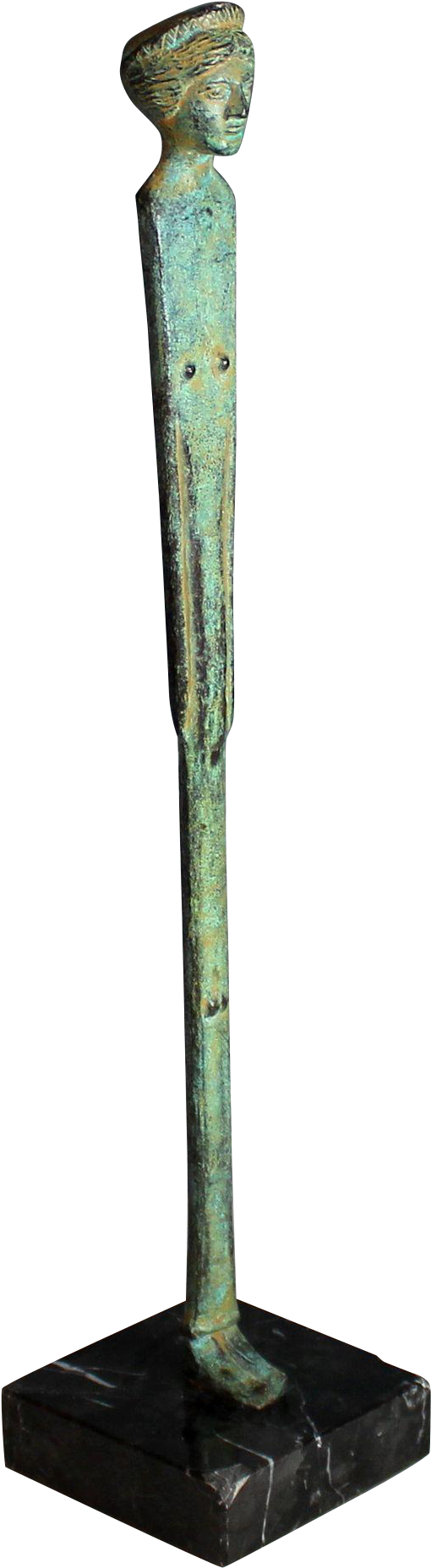 Unique Bronze Abstract Sculpture Of A Goddess - Bronze Sculpture (1855x1855), Png Download