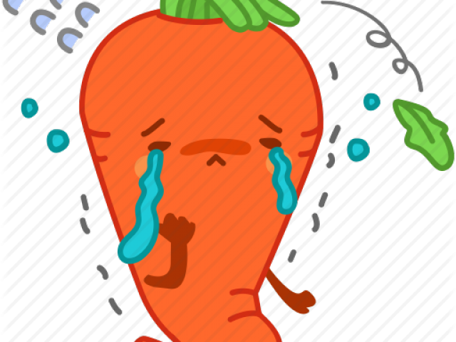 Sad Carrot Cartoon (640x480), Png Download