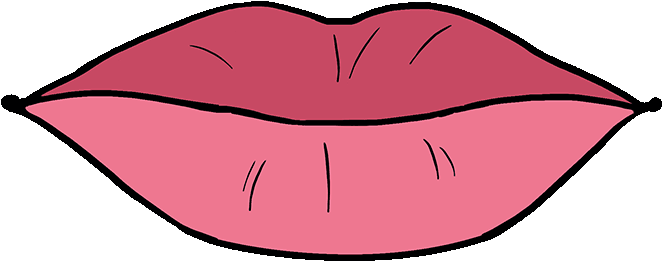 680 X 678 8 - Lips Drawing (680x678), Png Download