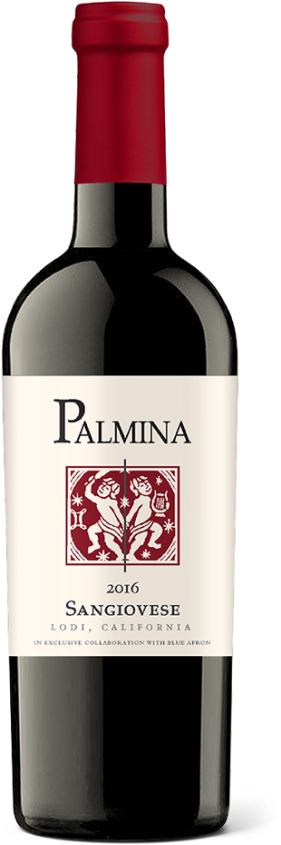 Blue Apron Wine Pairing - Pairing Chops Burgers 2015 Wine (363x1000), Png Download